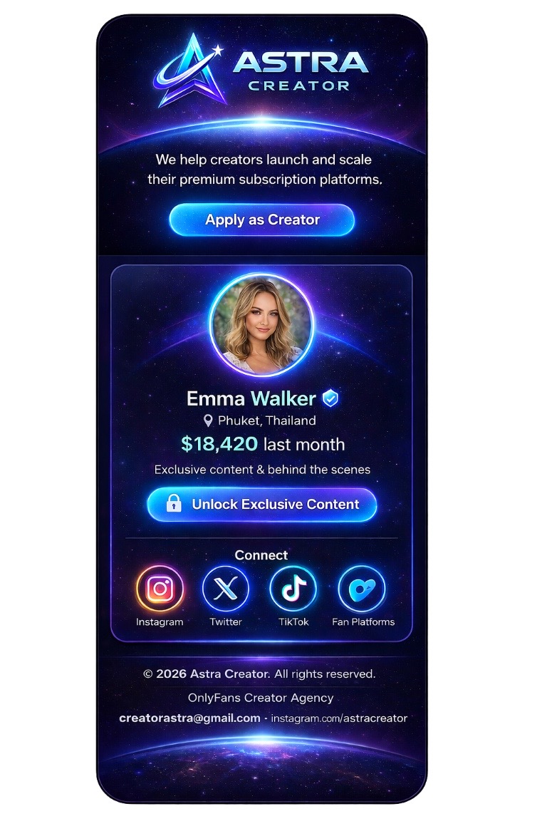 Creator page preview